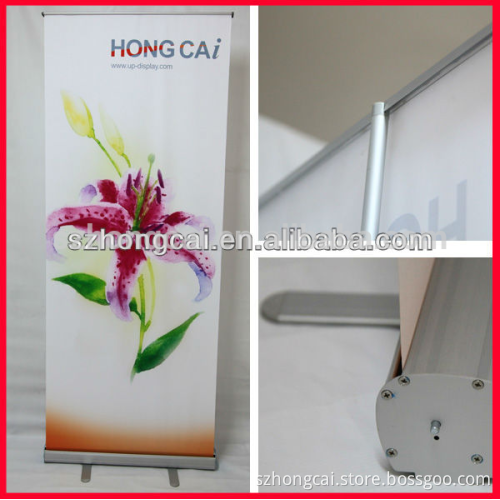 Advertising Super Aluminium Roll up Banner,Economical Rull up banner stand